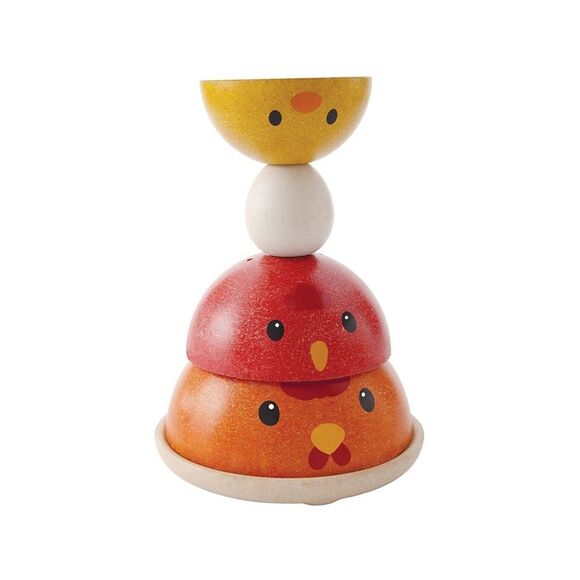 Wooden Chicken Nesting by Plan toy premium quality - Picture 5 of 7
